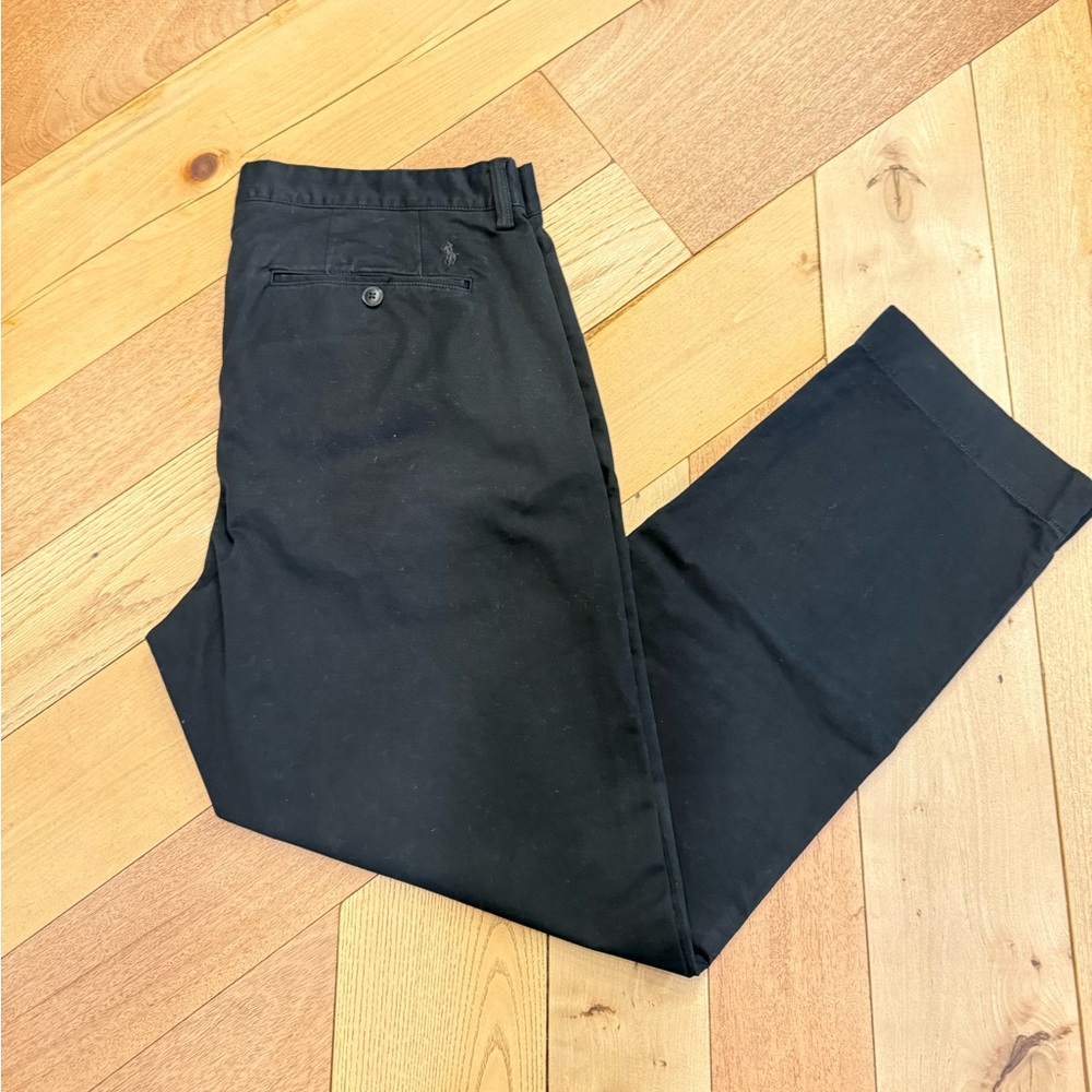 Ralph Lauren Black Chinos for Men
